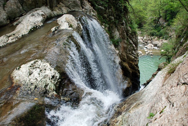 Агурские водопады верхний