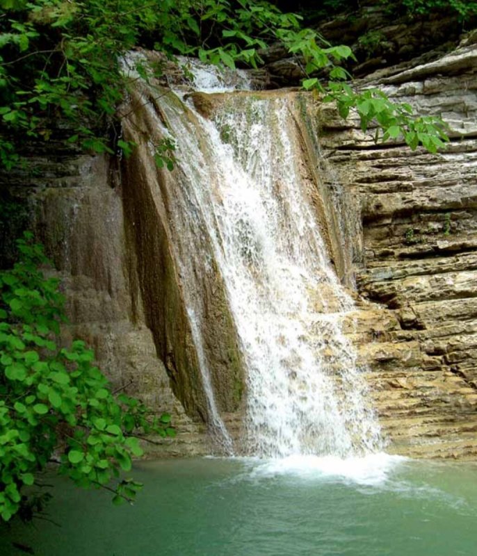 Водопад Пшада Геленджик