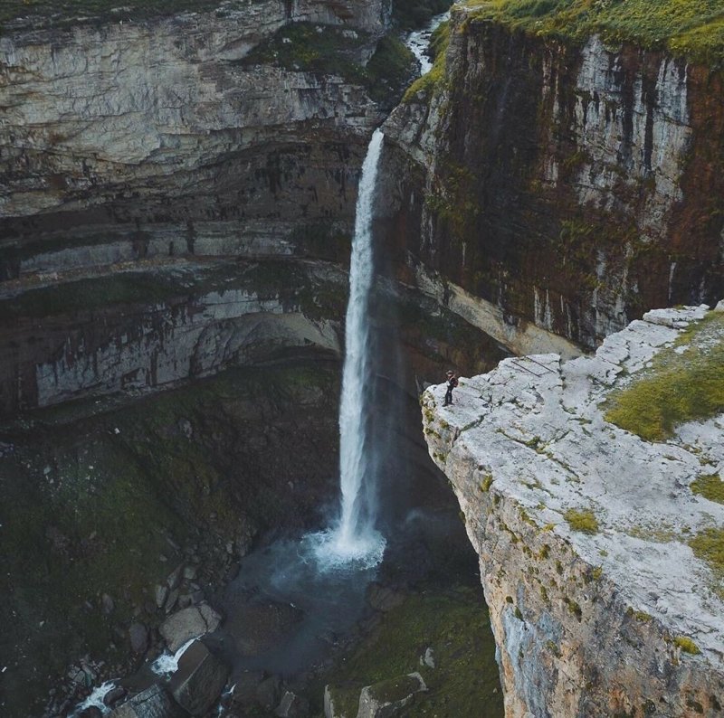 Хунзах водопад Тобот озеро Мочох каменная чаша