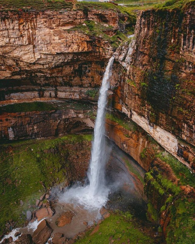 Гуниб, водопад Тобот