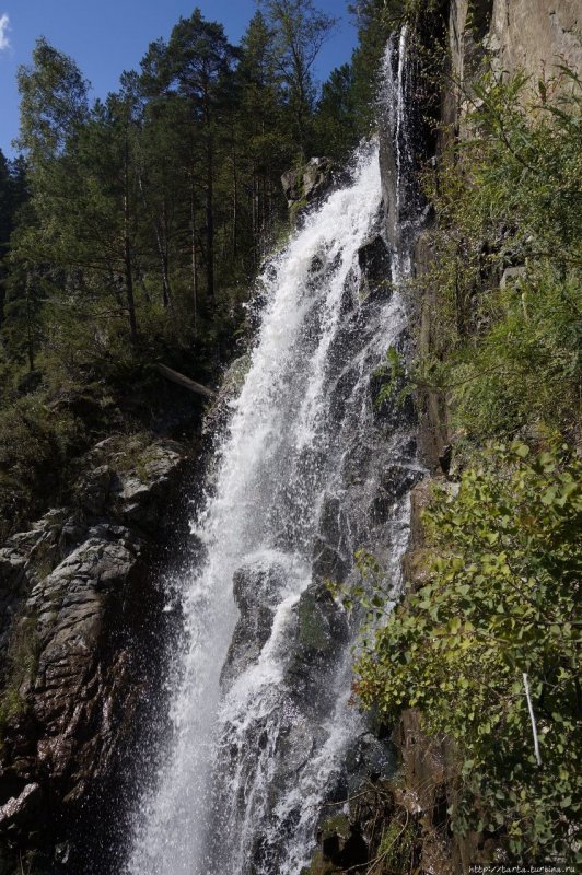 Горный Алтай водопады Чемал