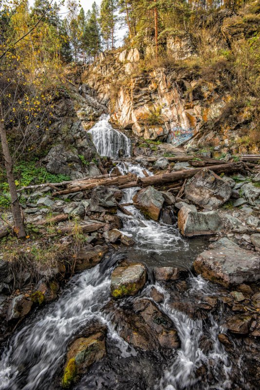 Камышлинский Чемала водопад