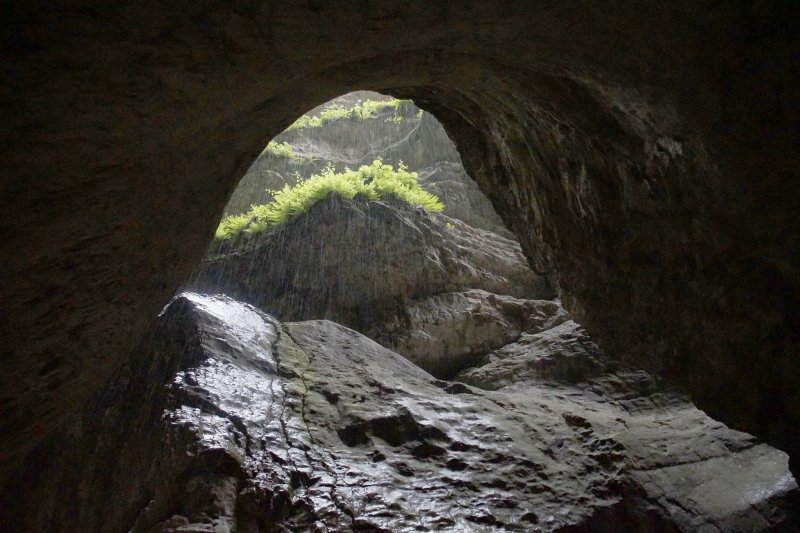 Чегемские водопады пещера