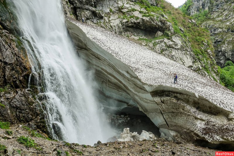 Водопад влюбленных Абхазия