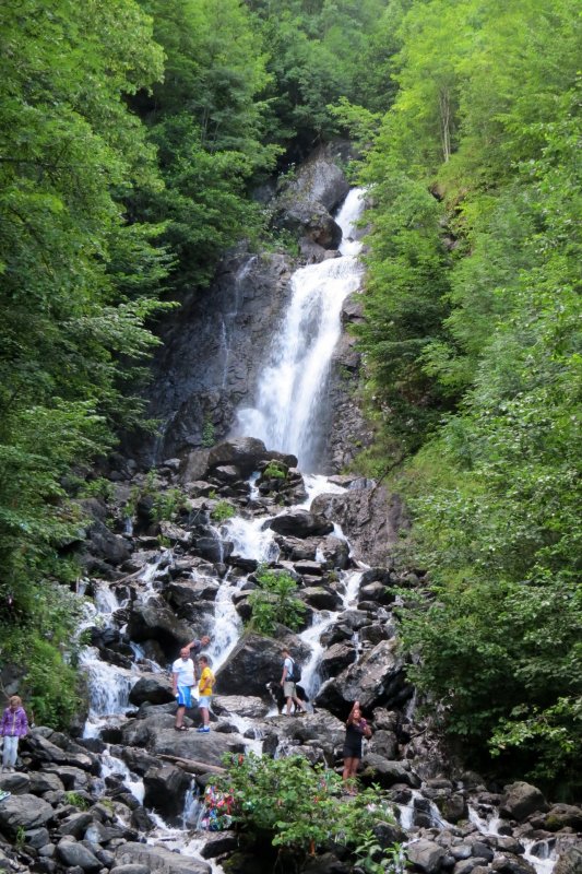Экскурсия водопад молочный Абхазия