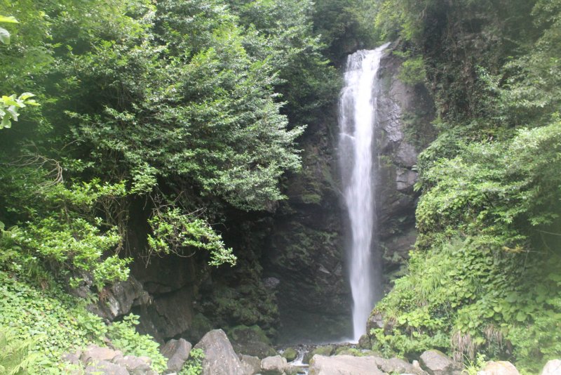 Молочный водопад в Абхазии Википедия