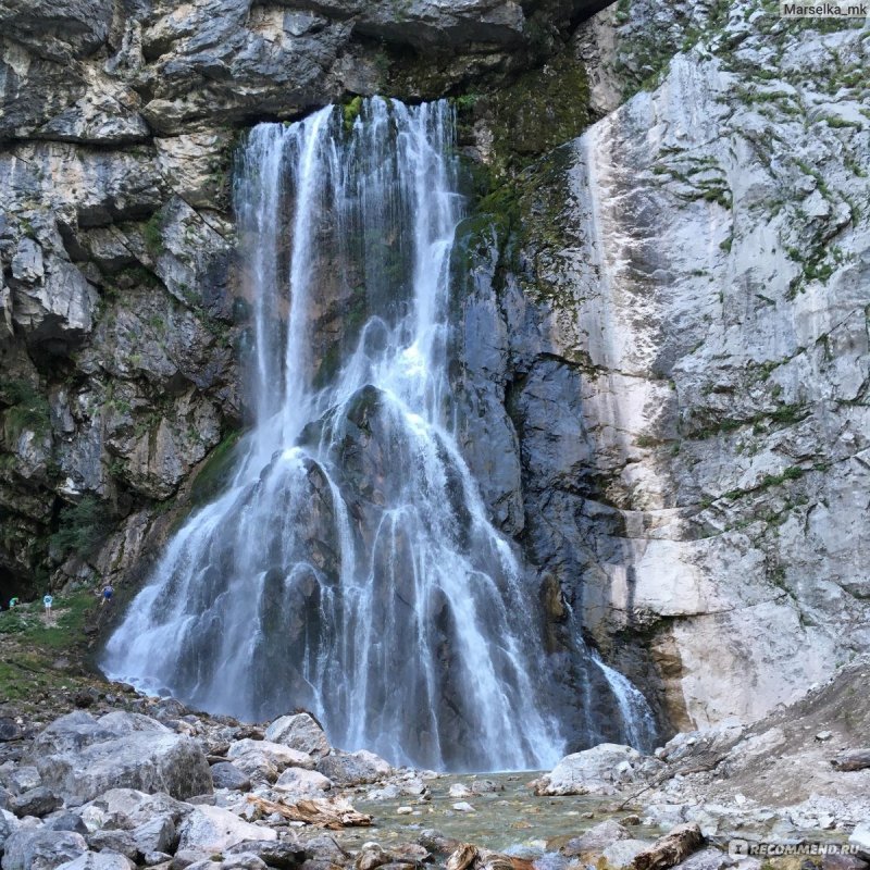 Водопад влюбленных Абхазия Легенда