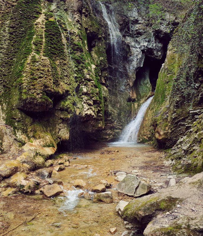 Гебиусские водопады Геленджик фото