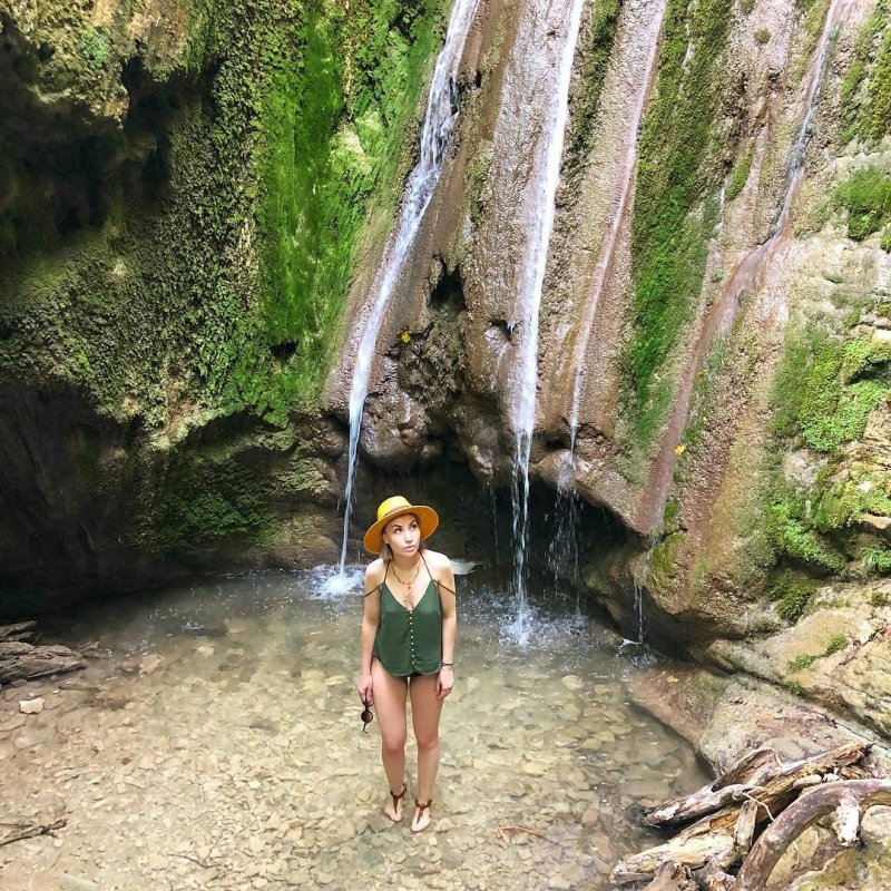 Гебиусские водопады Краснодарский край