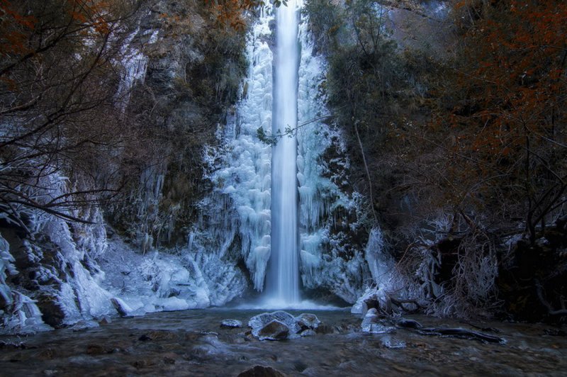 Ледяной водопад