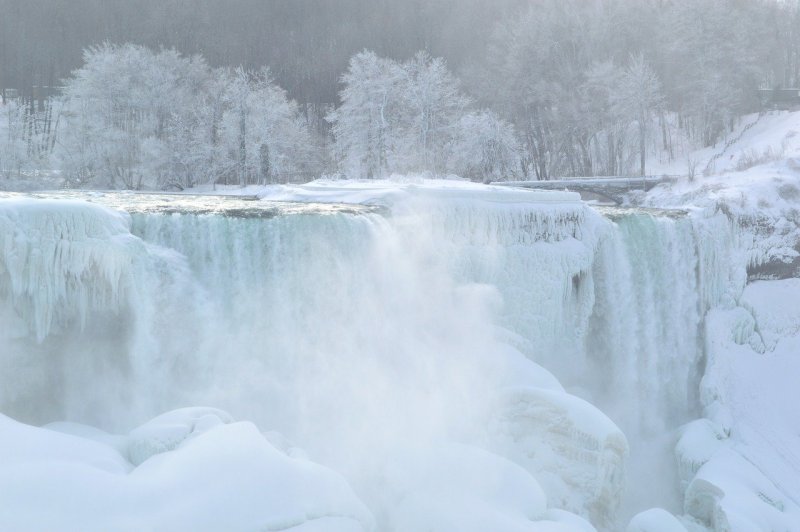Ниагарский водопад во льду