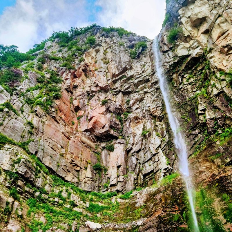 Вилючинский вулкан водопад