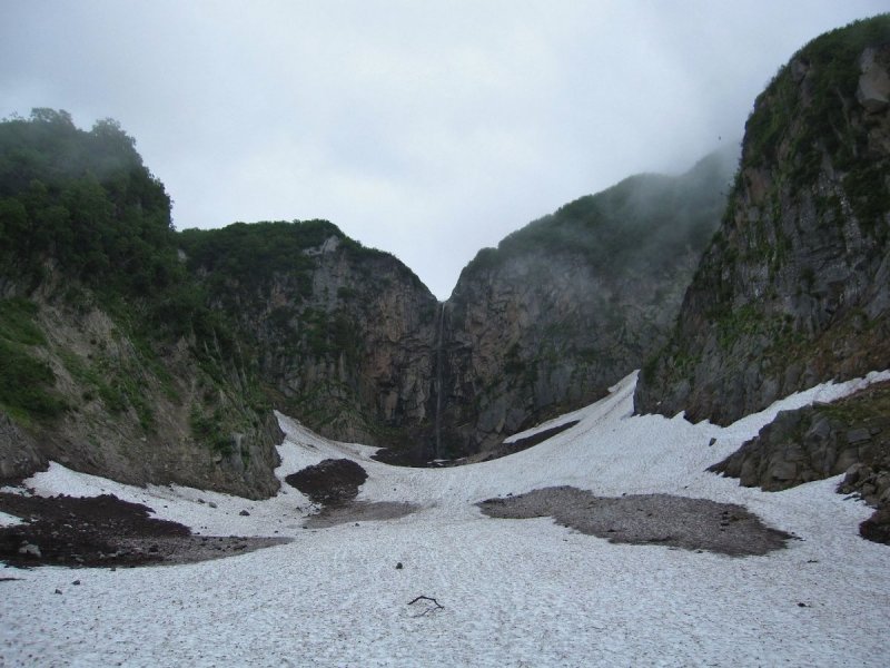 Петропавловск-Камчатский водопад Вилючинский