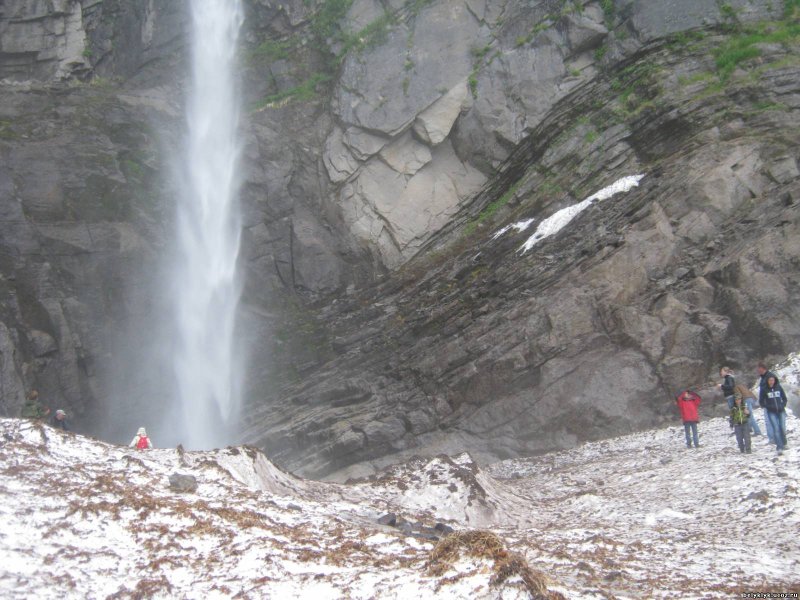 Водопад Паратунский Камчатка