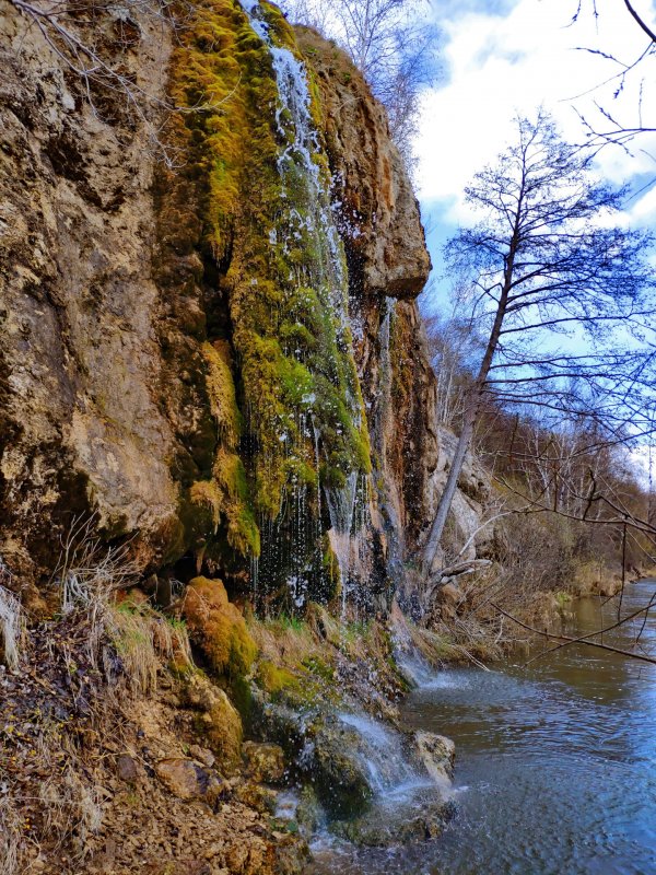 Царский водопад в Кабардино