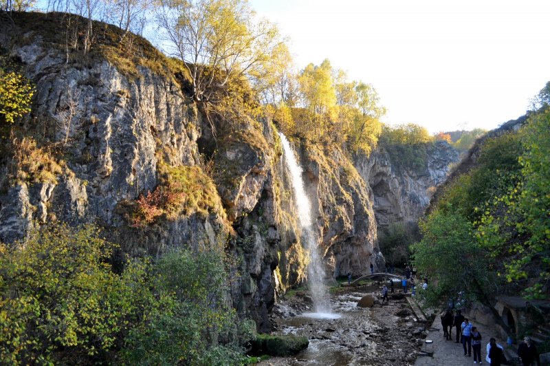 Северный Кавказ медовые водопады