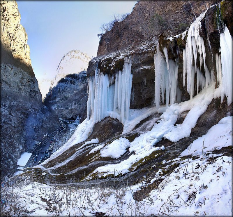 Эльбрус Чегемские водопады