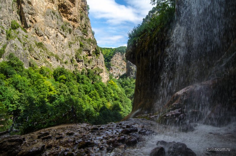 Чегемские водопады Кабардино-Балкария 1920 1080