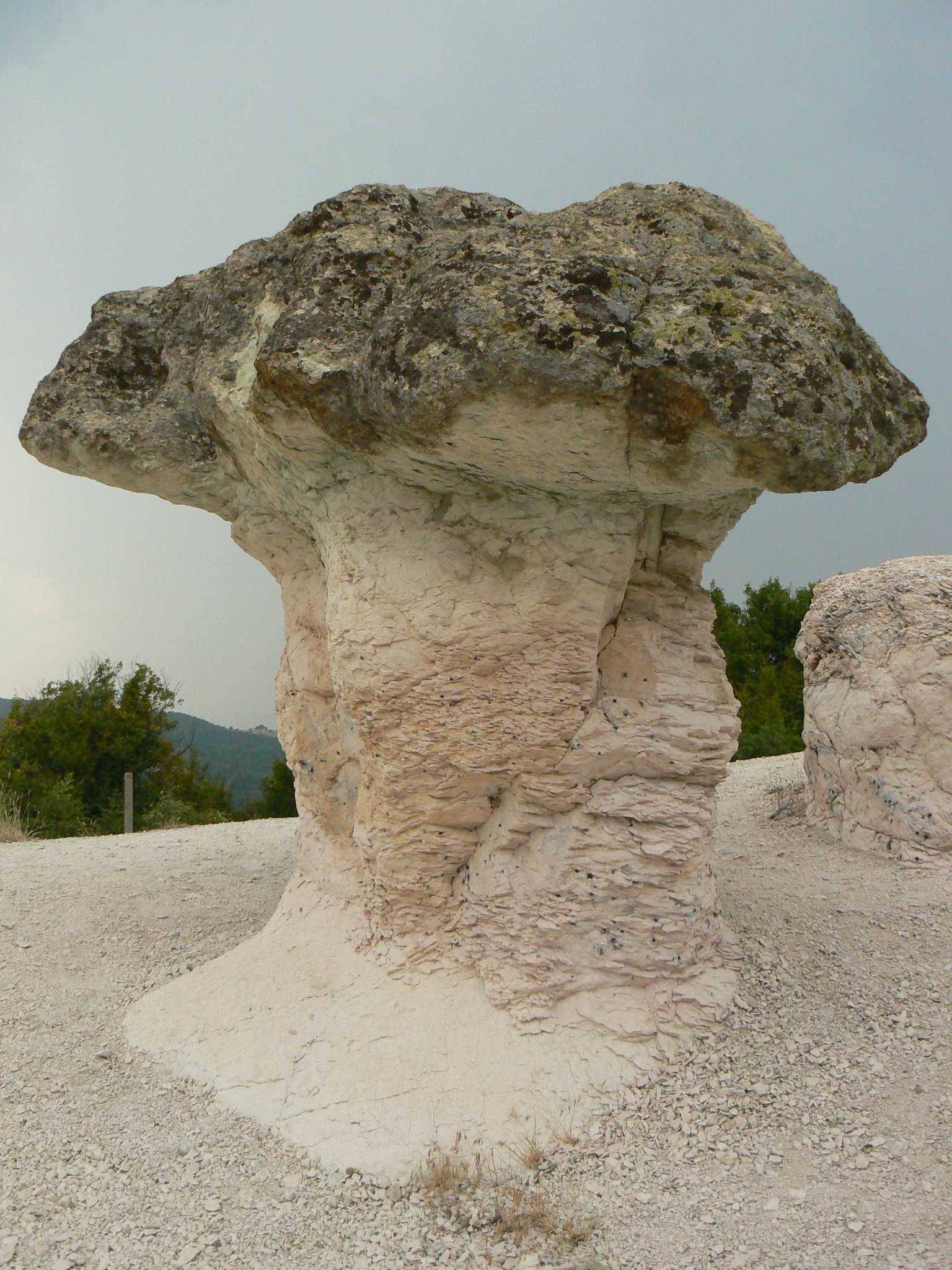 Каменные грибы великаны