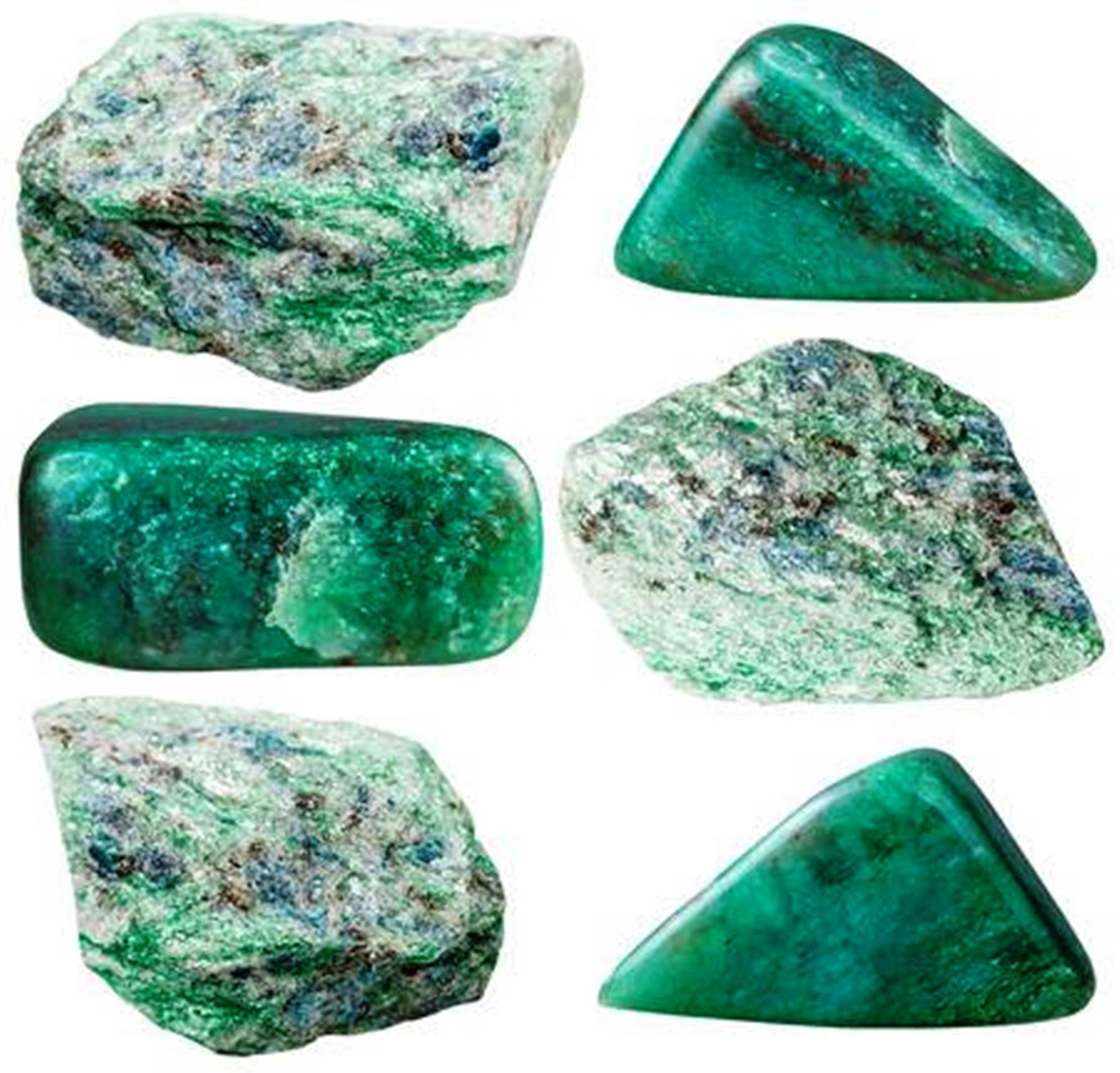 полудрагоценные камни зеленого цвета фото