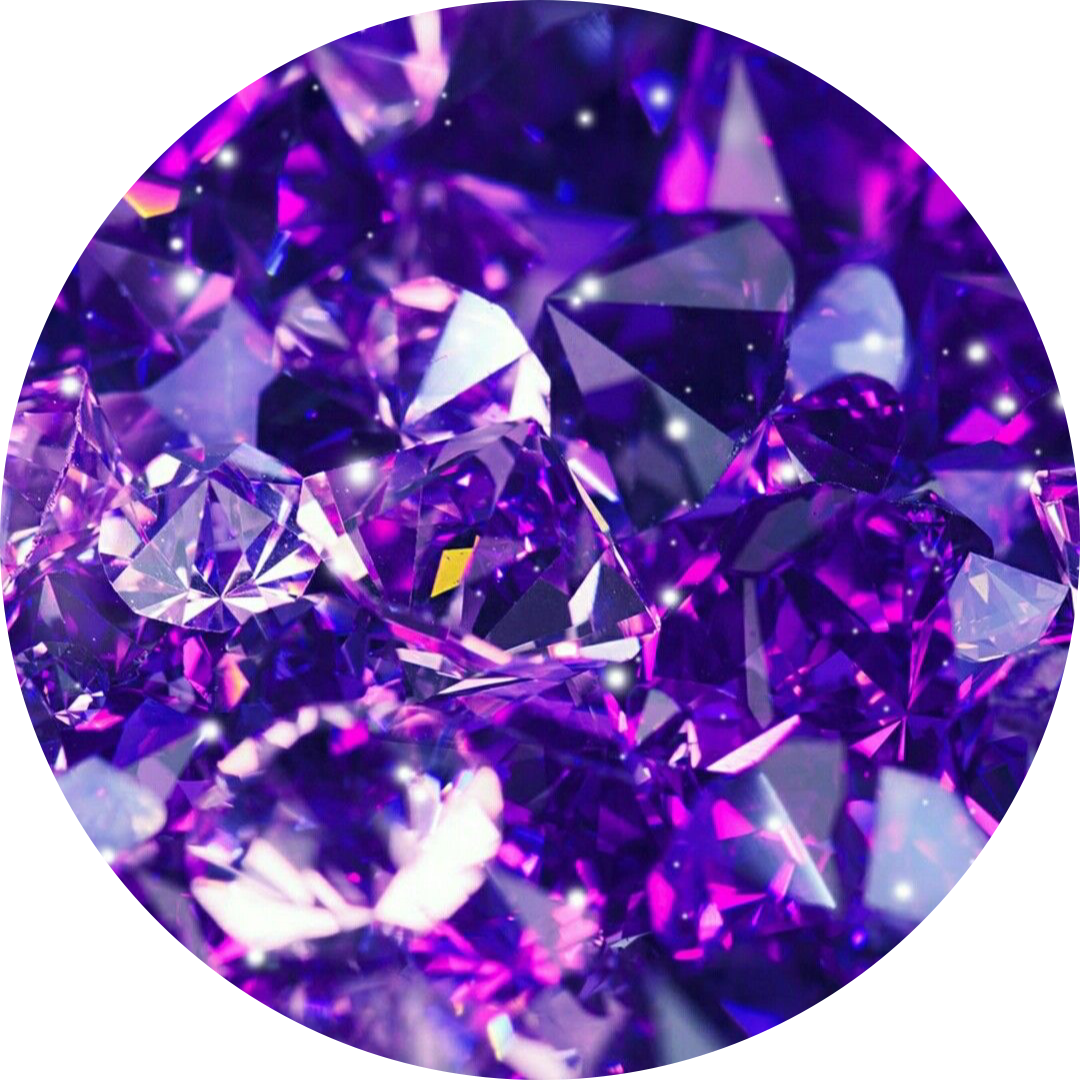 Diamond Purple/ Даймонд Парпл. Фиолетовый камень. Сиреневый драгоценный камень. Кристаллы темно фиолетового цвета марганец