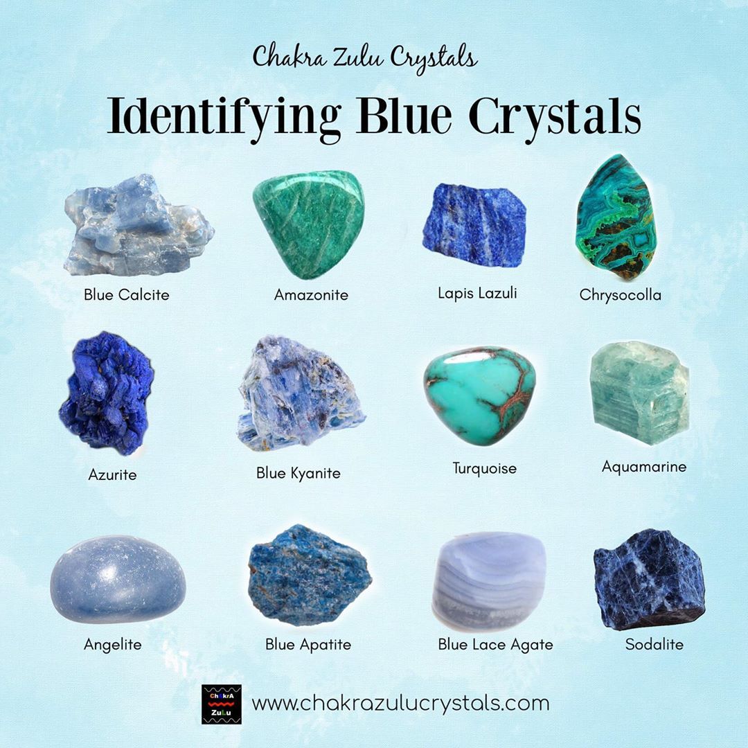 Синий полудрагоценный камень