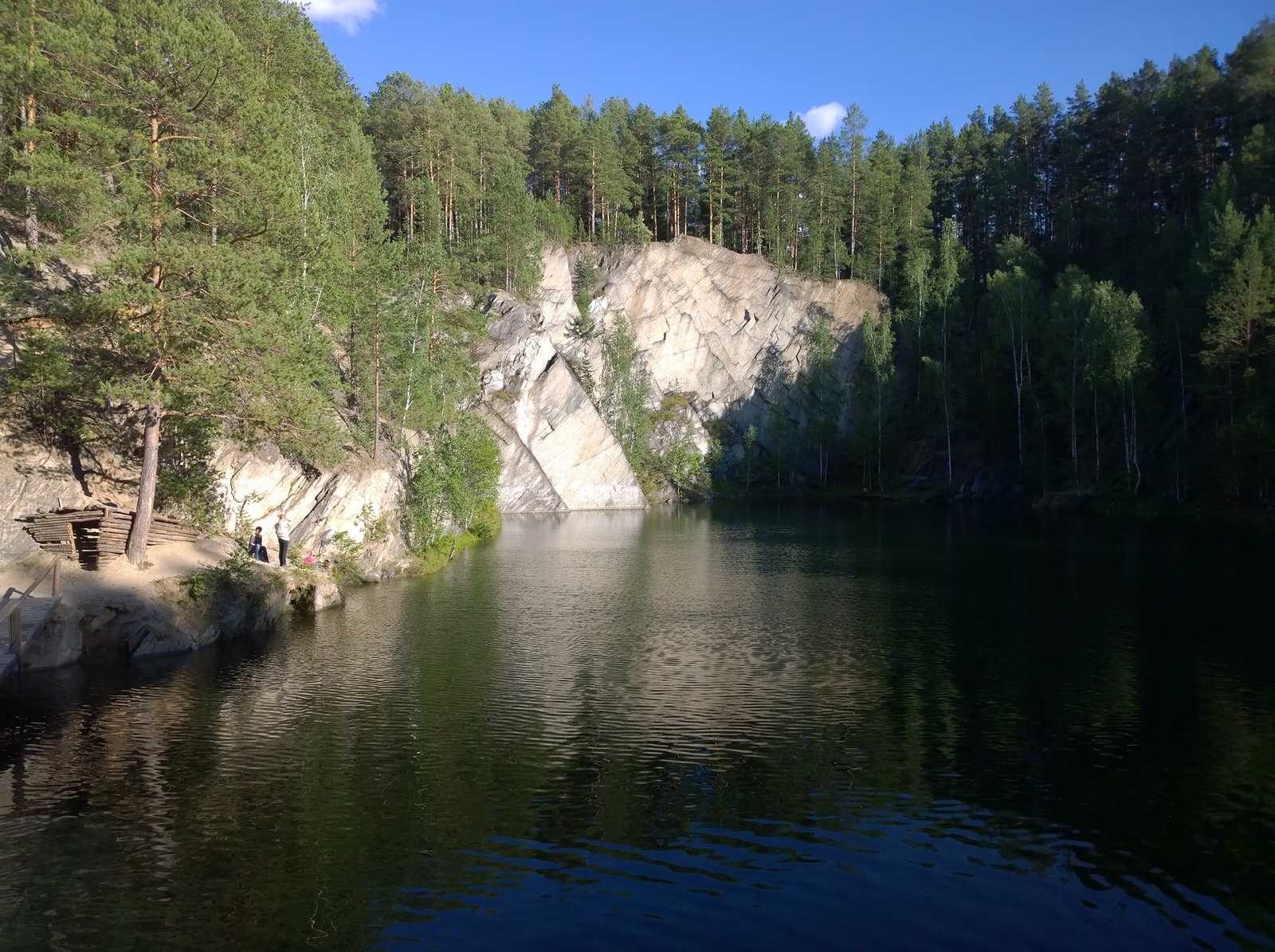 Озеро Тальков камень