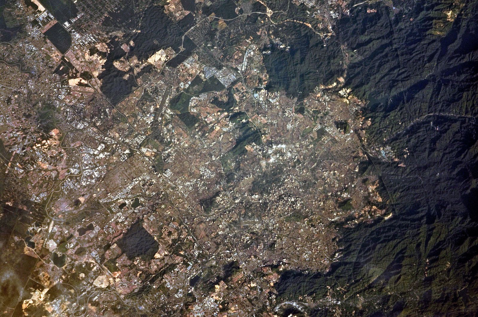 Малайзия фото со спутника