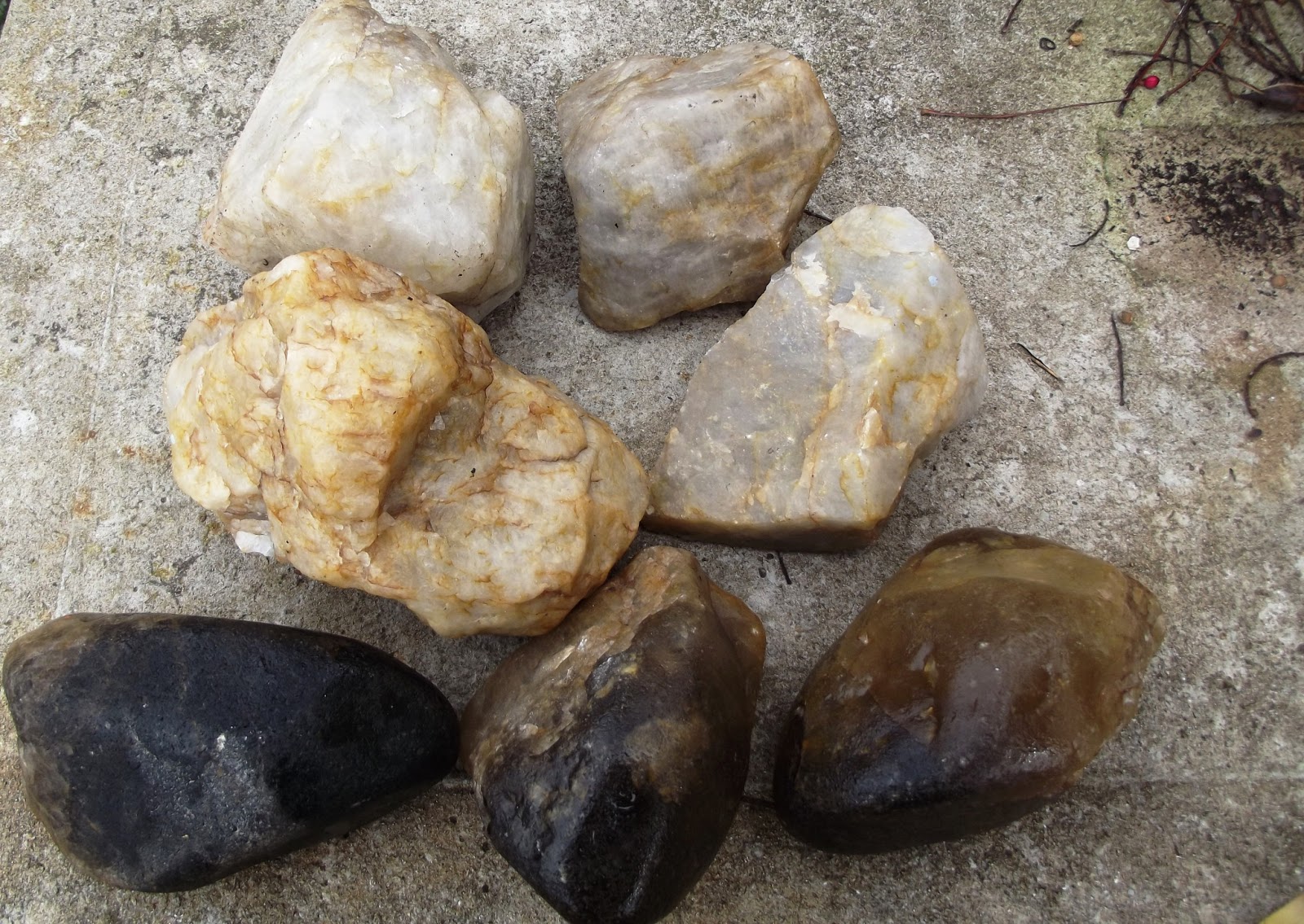 Виды камней в природе