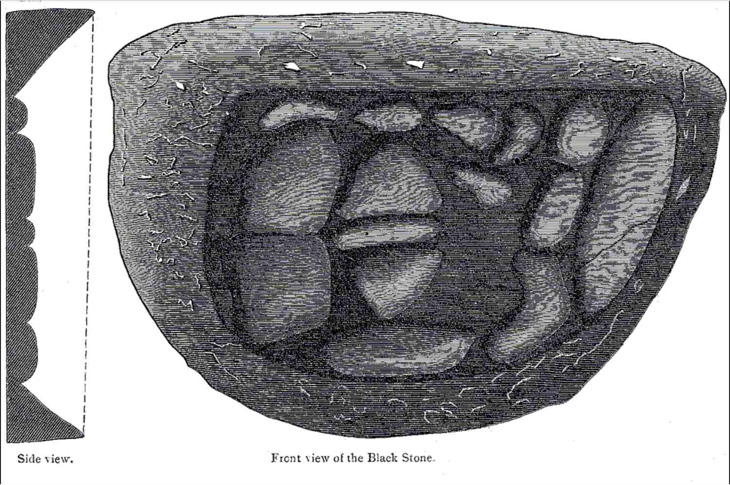 черный камень кааба в мекке