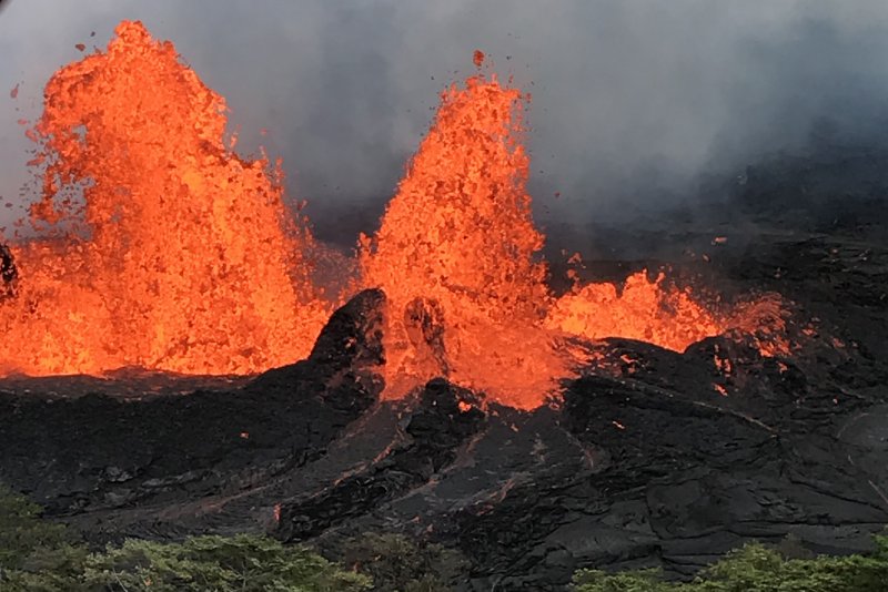 Извержение вулкана Килауэа 2020