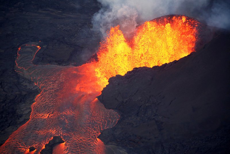 Извержение вулкана Килауэа 2020