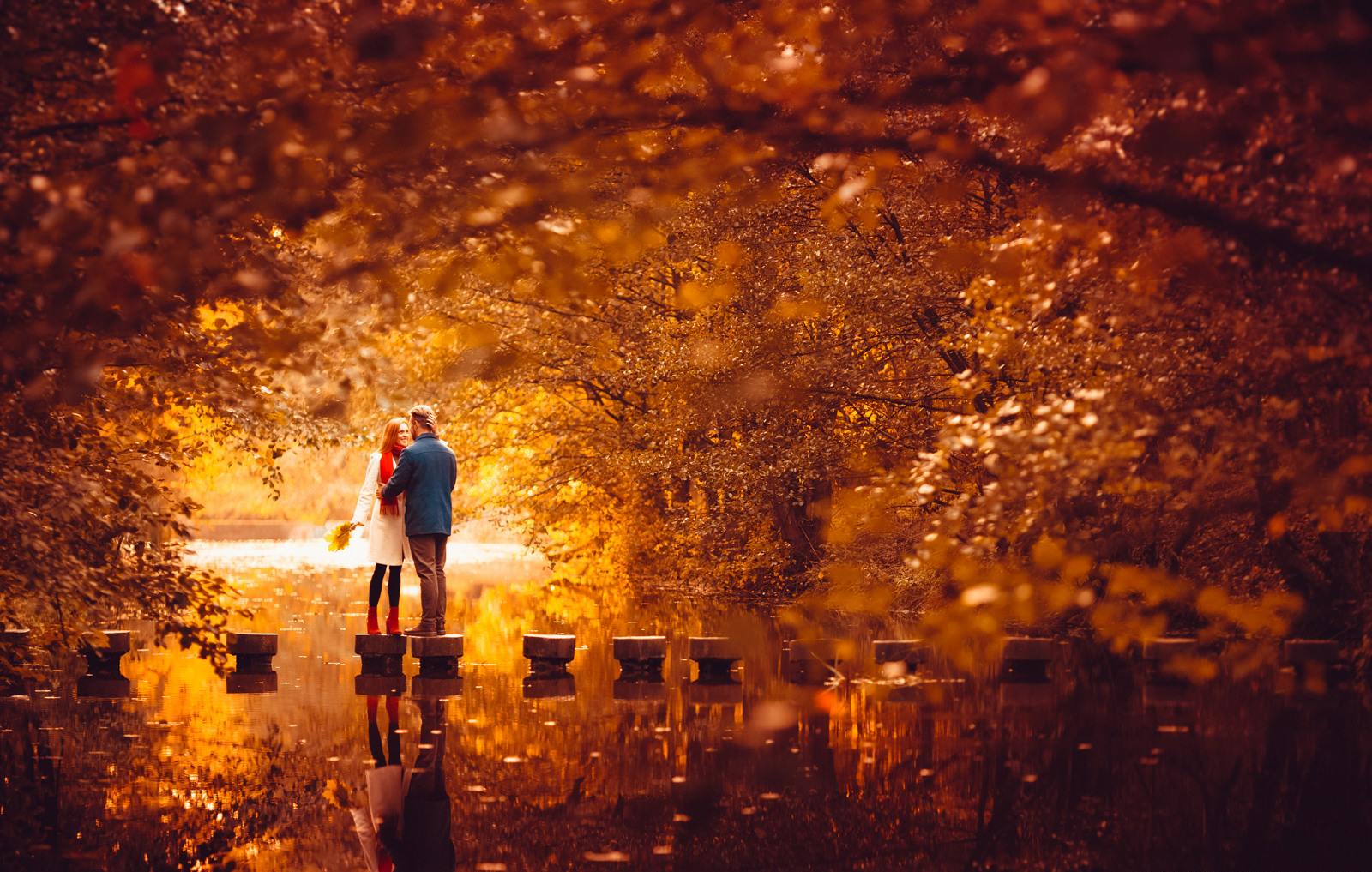Осень романтика (74 фото) .
