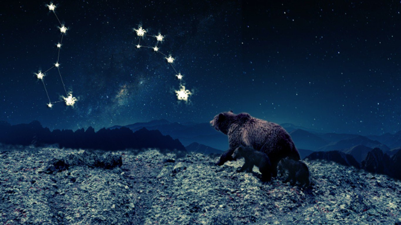 созвездие медведицы картинки