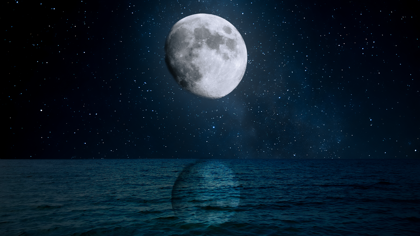 Ночь море Луна звезды. Звездное небо с луной. Лунная ночь. Лунное небо.