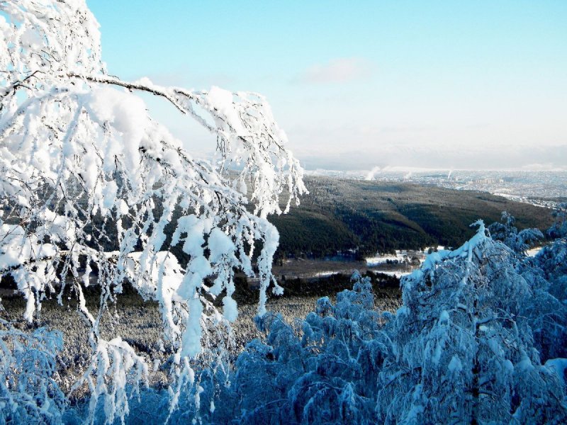 Природа Башкортостана зимой