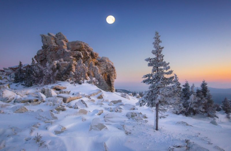 Природа Южного Урала зима