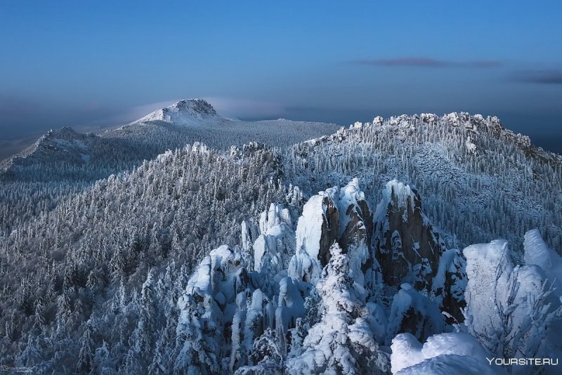 Зимняя природа Южного Урала