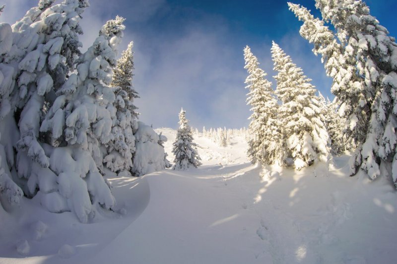 Уральские горы зима фото