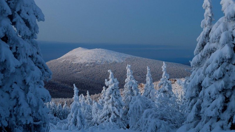 Уральская природа зимой