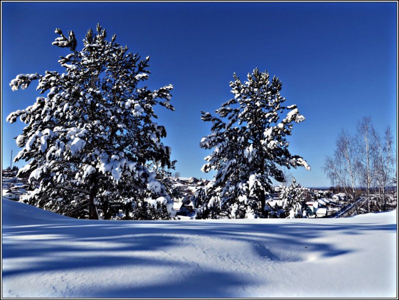 Курорт Горячинск зима