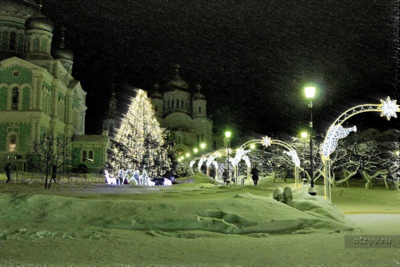 Дивеево монастырь новогодний