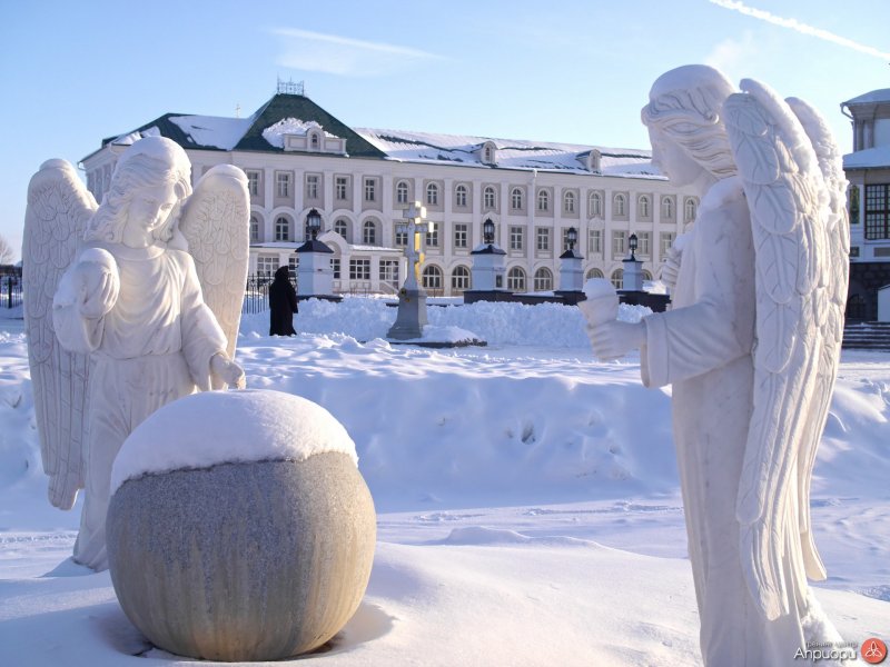 Дивеево-Нижний Новгород зимой