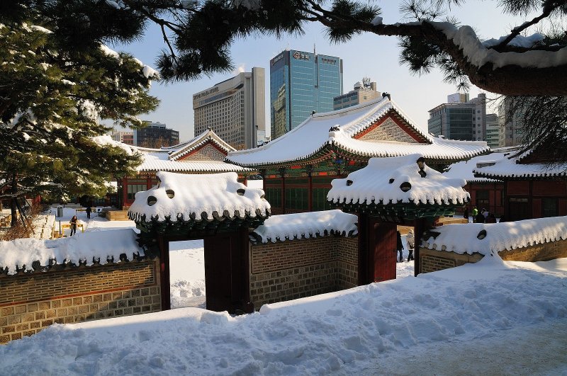 Климат Республики Корея зима Сеул