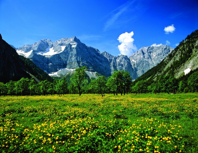 Природа Швейцарии Альпы