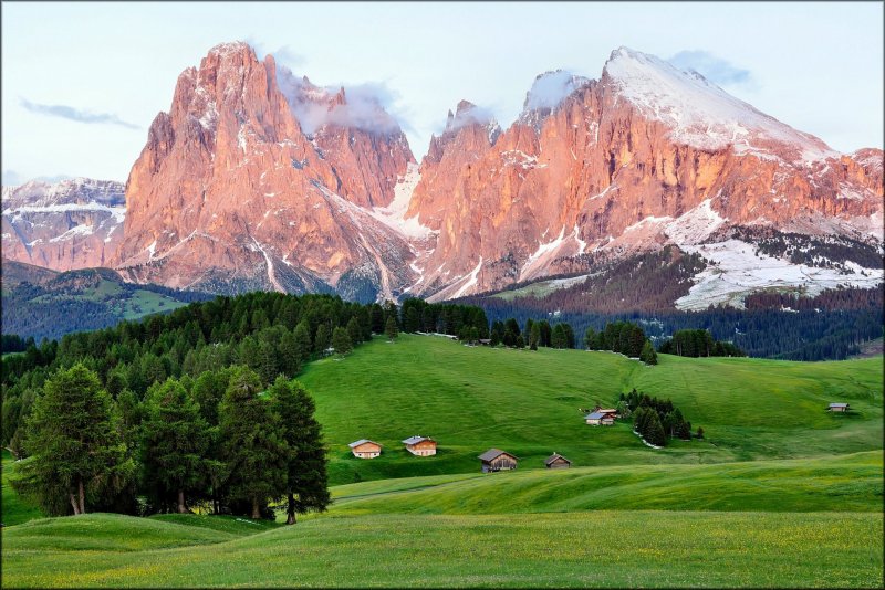 Доломитовые Альпы Маддалена Италия