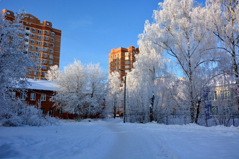 Зимняя Балашиха фото