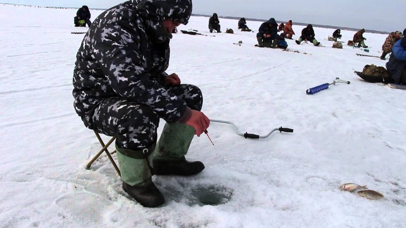 Зимняя рыбалка на Чудском озере 2022
