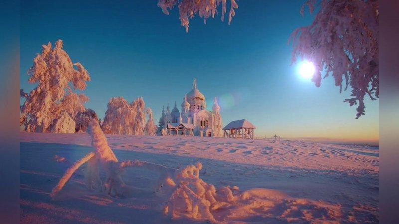 Россия зимой