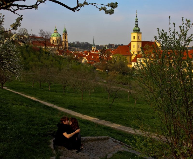 Чехия природа Прага весной